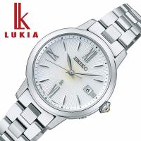 セイコー 腕時計 ルキア Grow SEIKO LUKIA レディース ホワイトシルバー シルバー 時計 電波ソーラー SSVW205 実用 ビジネス ファッション | 腕時計 バッグ 財布のHybridStyle
