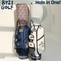 BT21 GOLF ホールインワン キャディバッグ Hole in One ! ゴルフ カートバッグ ゴルフバッグ キャラクターグッズ BTS バンタン 73001-400-00 送料無料 | HTCスーパーゴルフ