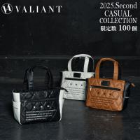 数量限定 VALIANT 2025 2025 2nd CASUAL COLLECTION ラウンドポーチ バリアント ゴルフバッグ トートバッグ ギフト ゴルフ ポイント利用 | HTCスーパーゴルフ