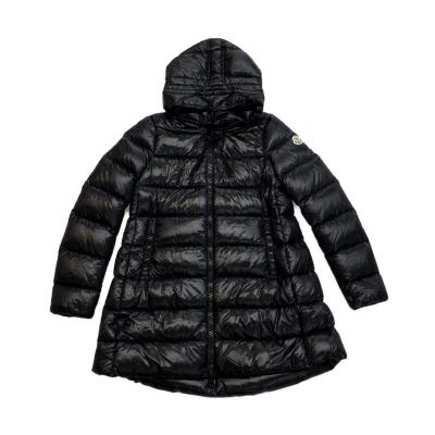 【極上美品】MONCLER SUYENダウンジャケットダークネイビー ブラック Suyenミディダウンジャケット : ロングダウン