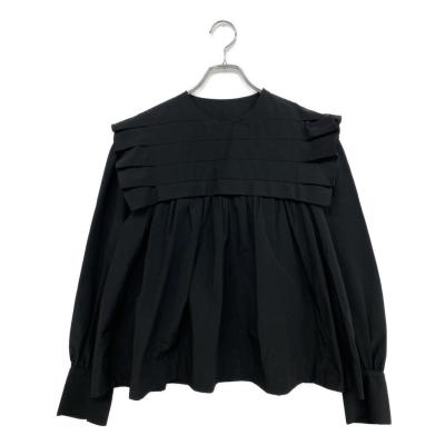 美品 ローヘン 長袖シャツ タックヨーククロップドブラウス 24SS