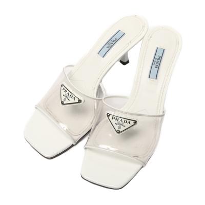 PRADA 37 1/2 24.0 ミュール サンダル ベージュ/XC43 PRADA 37 1/2 24.0 ミュール サンダル ベージュ/XC43 PRADA 37 1/2