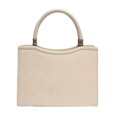 美品✨コンテス　ハンドバッグ　シルバー　フォーマル　ホースヘアー　ミラー付き 楽天市場】コンテス バッグ ホースヘアーの通販