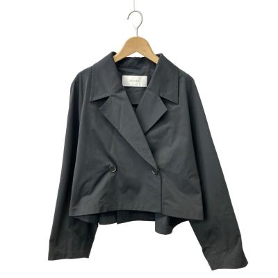 極美品 アドーア ADORE ハイゲージストレッチジャケット ショート丈 38 アドーア ハイゲージストレッチジャケット レディース SIZE 38 (S