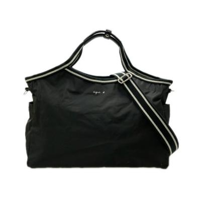 良品✨アニエスベーボヤージュ ハンドバッグ ミニボストン レザー 