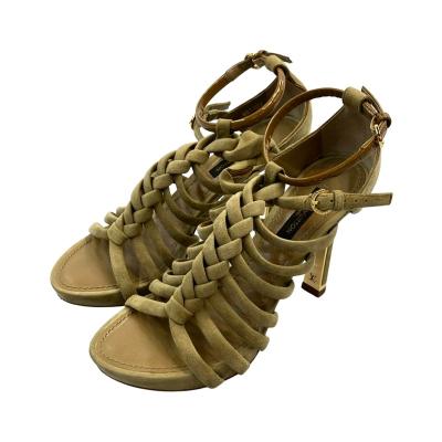 ベヤ♡ルイヴィトン ダミエ ヒール サンダル ミュール 35 1/2