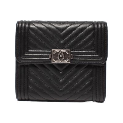 CHANEL レディース二つ折り財布（収納カード枚数：〜10枚未満）｜財布