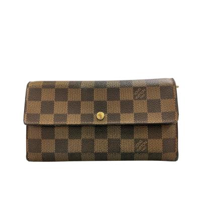 ルイヴィトン ダミエ エベヌ ポシェット ポルトモネ クレディ 長財布 ルイ・ヴィトン 長財布 ポシェット ポルト モネ クレディ ダミエ
