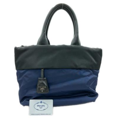 PRADA レディーストートバッグ(バッグ、小物素材:ナイロン PRADA レディーストートバッグ(バッグ、小物素材:ナイロン