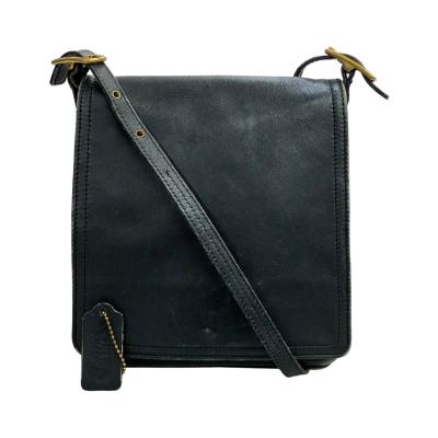【美品】オールドコーチ/メッセンジャーバッグ/ショルダー/サコッシュ/ 4150 COACH オールド コーチ レザー ショルダーバッグ 黒☆4150 - Sixpacjoe