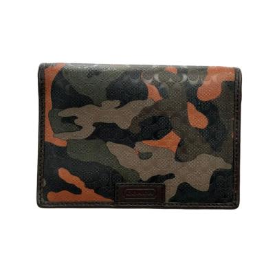 コーチ カードケース カモフラ シグネチャー メンズ COACH 中古