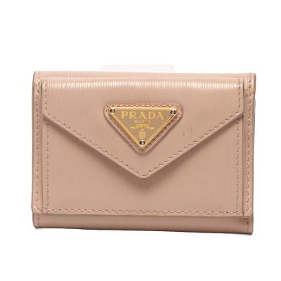 三つ折り財布レディース コンパクト財布 プラダ 財布ミニ PRADA