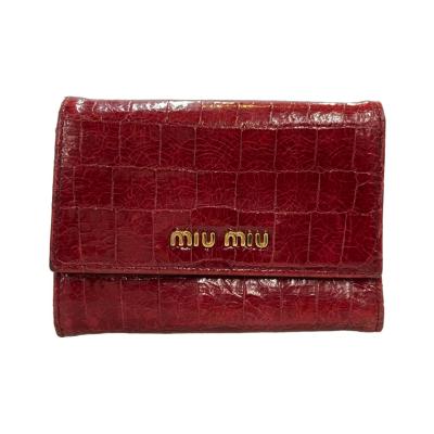miu miu レディース三つ折財布｜財布｜ファッション おすすめ