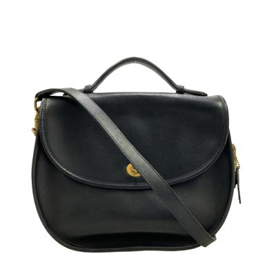 【美品】オールドコーチ 9338 レガシークロッセット ワンハンドバッグ 茶 USA製 COACH オールドレザー ハンドバッグ 茶色