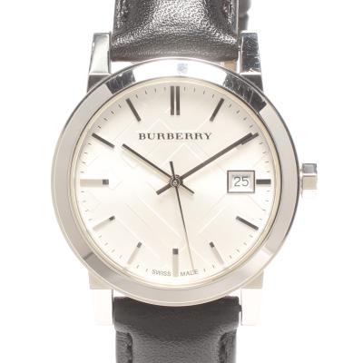 稼動品✨Burberry ユニセックス腕時計 スクエア レディース 2針シルバー BURBERRY - BURBERRY 腕時計 BU4212 スクエア シルバー クォーツ 稼働