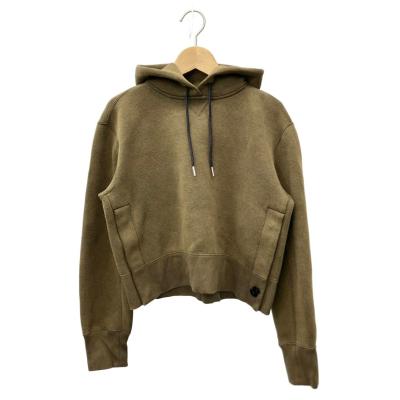 SACAI × KAWS フロッキー ロゴ　スウェット パーカー　サイズ1 S sacai サカイ×カウズ sacai×KAWS プルオーバーパーカー 21-0283S