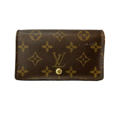 極美品　綺麗　LOUIS VUITTON ルイ・ヴィトン　折り財布　モノグラム 美品 55 LOUIS VUITTON ルイヴィトン モノグラム 二つ折り財布