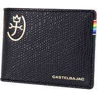 カステルバジャック CASTEL-79613 CASTEL-079613 レインボー 二つ折り財布 (1.ブラック(01)black) | ハッピーボックス