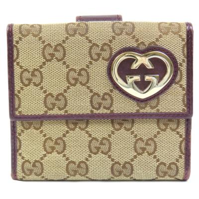 GUCCI 二つ折り財布 ハートプレートレディースのおすすめ人気商品一覧