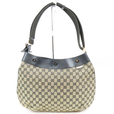 GUCCI グッチ ワンショルダーバッグ ジャッキーバッグ GGキャンバスの