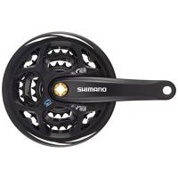 シマノ(SHIMANO) フロントチェーンホイール(MTB) FC-M311-L ブラック 42-32-22T 170mm 8S/7S チェーンガード | ハイパーマーケット