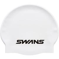 SWANS(スワンズ) スイムキャップ スイミング シリコーンキャップ SA-7 ホワイト(W) | ハイパーマーケット