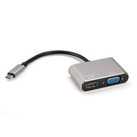 センチュリー USB Type-C to HDMI/VGA 変換アダプター CCA-UCHDVGA-V2 | ハイパーマーケット
