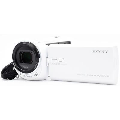 【極美品】SONY HDR-CX470 ビデオカメラ　ホワイト SONY ビデオカメラ HDR-CX470 ホワイト