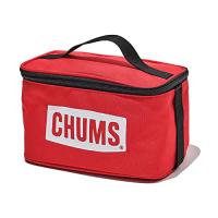 チャムス CHUMS スパイスケース 収納ケース チャムスロゴ レッド H13×W21×D12cm CH60-3378-R001-00 | i-labo