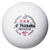 ニッタク(Nittaku) 卓球用ボール スリースタープレミアム 硬式公認球 プラスチック 12個入 NB-1301 白 40mm | i-labo