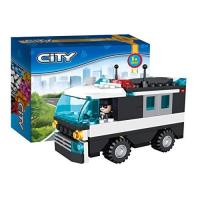 COGO ブロック　シティポリスカー　警察セットシリーズ　ポリストラック車　玩具　子供用　104PCS　CG3409 6歳以上 | i-labo