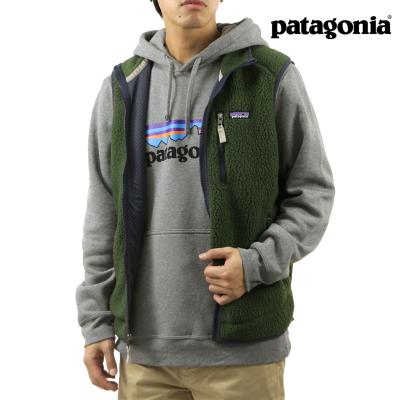 良品 Patagonia パタゴニア ジップアップ フーデッド ボアフリース 