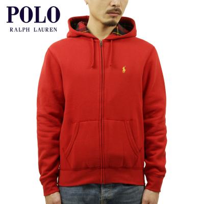 POLO RALPH LAUREN メンズパーカー（色：レッド系）｜トップス