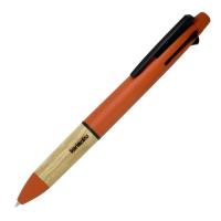 多機能ペン 三菱鉛筆ジェットストリーム 4&amp;1 Karimoku カリモク サンセットオレンジ MSXE5-KF-05.4 即日 メール便可 | ペンスタ磐田 Yahoo!店
