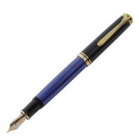 万年筆 ペリカン Pelikan スーベレーン M800 ブルー縞 即日 | ペンスタ磐田 Yahoo!店