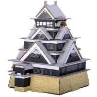 ハコモ ダンボール 工作キット      熊本城       /ダンボール工作 工作 ペーパークラフト 夏休み 宿題 工作キット hacomo (B-2852_013778) | イベントショップ パンプキン