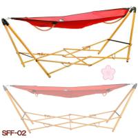 Sifflus シフラス 自立式ポータブルハンモック 耐荷重100kg ドリンクホルダー 枕 収納バッグ付 折りたたみ レッド SFF-02 アウトドア キャンプ | i-shopさくら Yahoo!店