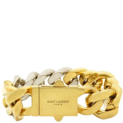 YSL イヴサンローラン ゴールドカラー バングル Yves Saint Laurent ブレスレット｜レディースアクセサリー