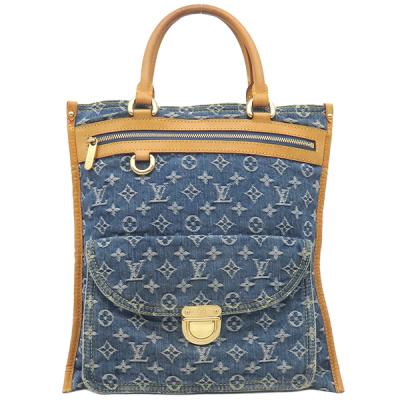 ヴィトン　デニムトート　カバ ルイヴィトンデニムバッグ（レディーストートバッグ）｜バッグ