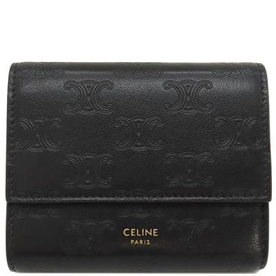 CELINE(セリーヌ) スモール フラップウォレット トリオンフ コンパクト  
