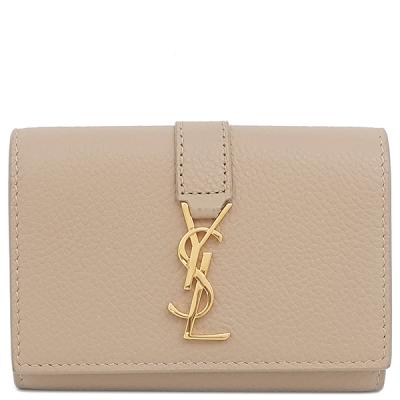 美品♡イヴサンローラン　キーケース　6連　カサンドラ　三つ折り　ゴールド サンローラン SAINT LAURENT 6連キーケース 360432 ブラック