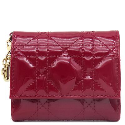 Lady Dior レディディオール Lotus ウォレット ロータス DIOR | 【日本限定】Lady Dior Lotus ウォレット カナージュ パテント