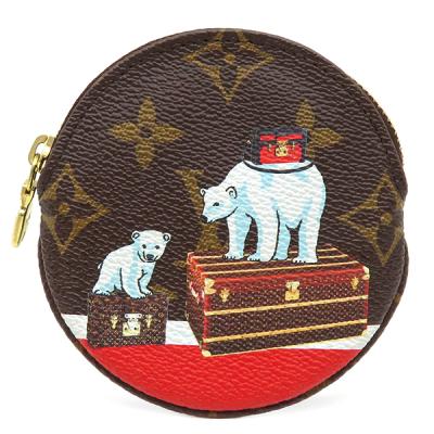 【美品、 希少】ルイヴィトン　モノグラム ケース　丸型 丸型コインケース（LOUIS VUITTON）のおすすめ人気商品一覧 通販