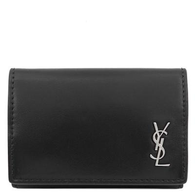 SAINT LAURENT ブラック 3つ折り財布 SAINT LAURENT サンローラン レディース 三つ折り財布 668274 BOWA1