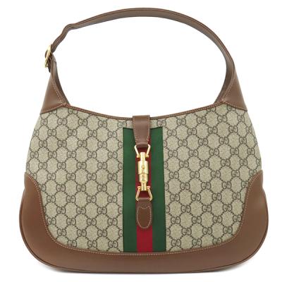 GUCCI グッチ ワンショルダーバッグ ジャッキーバッグ GGキャンバスの