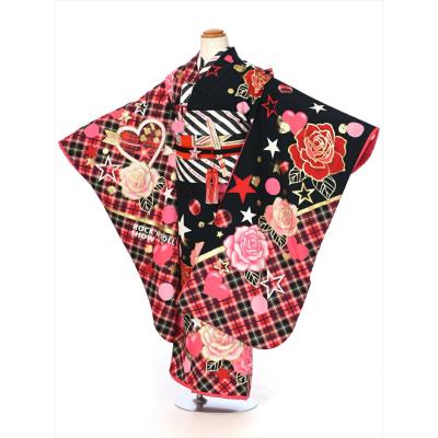 南明奈 美品 七五三 7歳 着物 9点セット 南明奈 美品 七五三 7歳 着物 9点セット