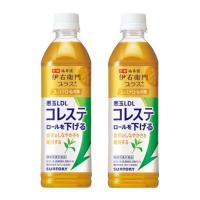 サントリー 伊右衛門プラス コレステロール対策 500ml 2ケース 48本セット 24本×2 | shopICG