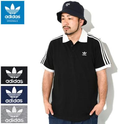 【完売モデル】　adidas アディダスオリジナルス　刺繍ロゴ　ポロシャツ　XL アディカラー ワッフル ポロシャツ アディダスオリジナルス XS