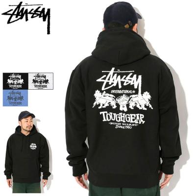 stussyパーカー（メンズファッション）（柄：ロゴ