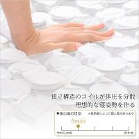 薄型ポケットコイルスプリングマットレス Armelia-アルメリア- （ロール梱包　シングル） 同梱不可 代引不可 | 壱番館STORE Yahoo!ショッピング店